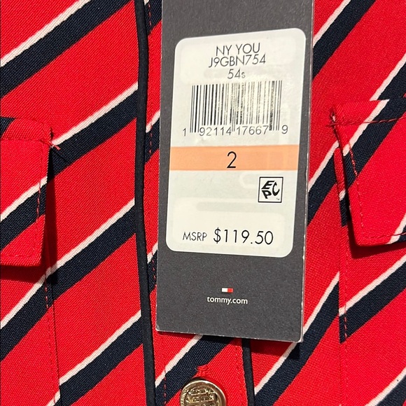 Tommy Hilfiger Long Sleeve Shirt Dress - Picture 3 of 9